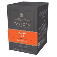 Taylors Of Harrogate Assam Tea 20 Count Black Tea Bags Full Bodied Malty Notes