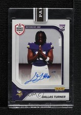 2024 Panini Instant RPS First Look Auto 9/49 Dallas Turner #RPSFL-7 Auto 3hd