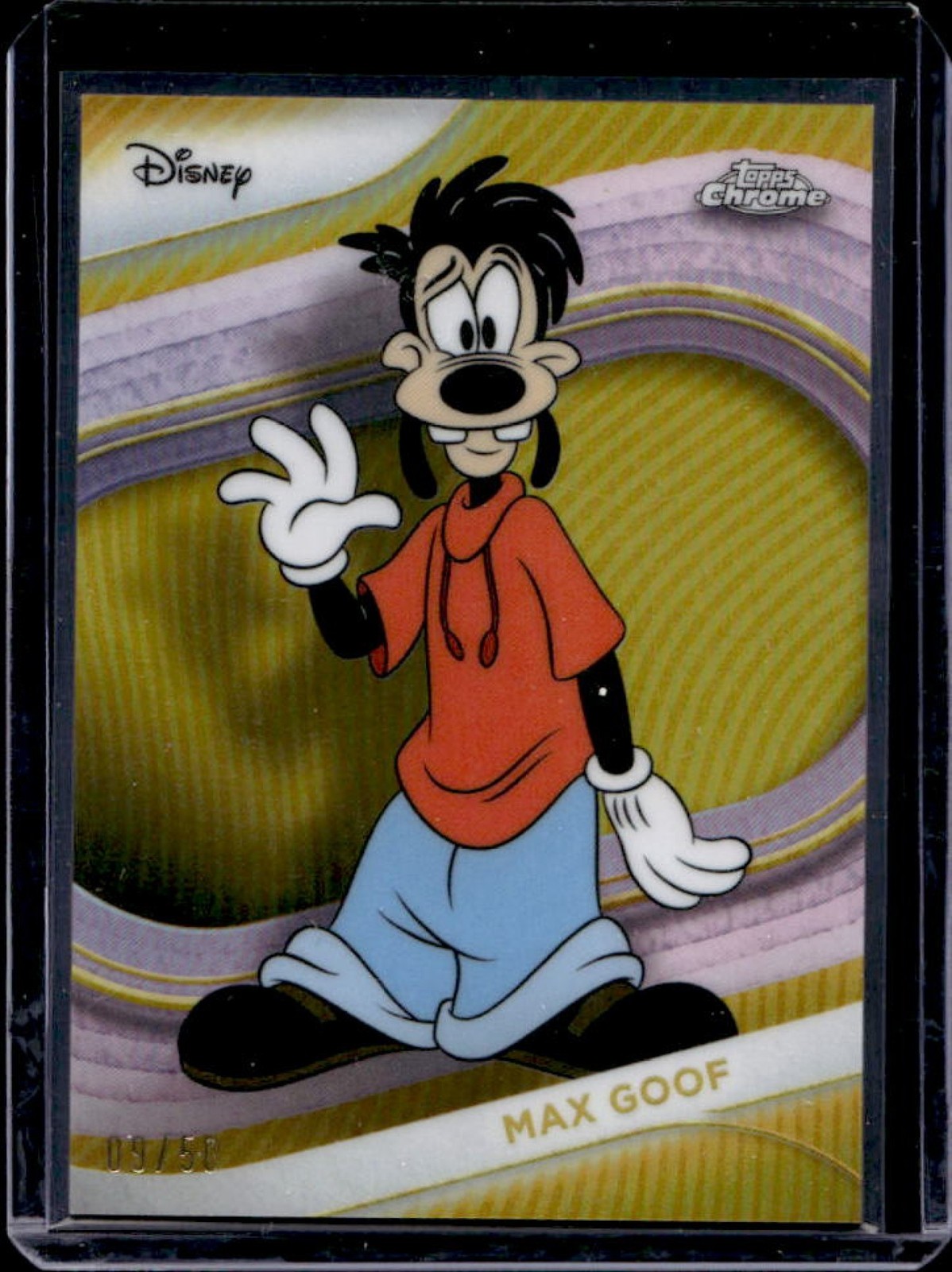 Max Goof 2025 Topps Chrome Disney #33 Refractor Price Guide
