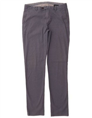 BONOBOS Herren Slim Anzug Hose W34 L36 Blau Baumwolle BW08