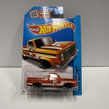 Hot Wheels '83 Chevy Silverado - FRAM - Orange - HW CITY