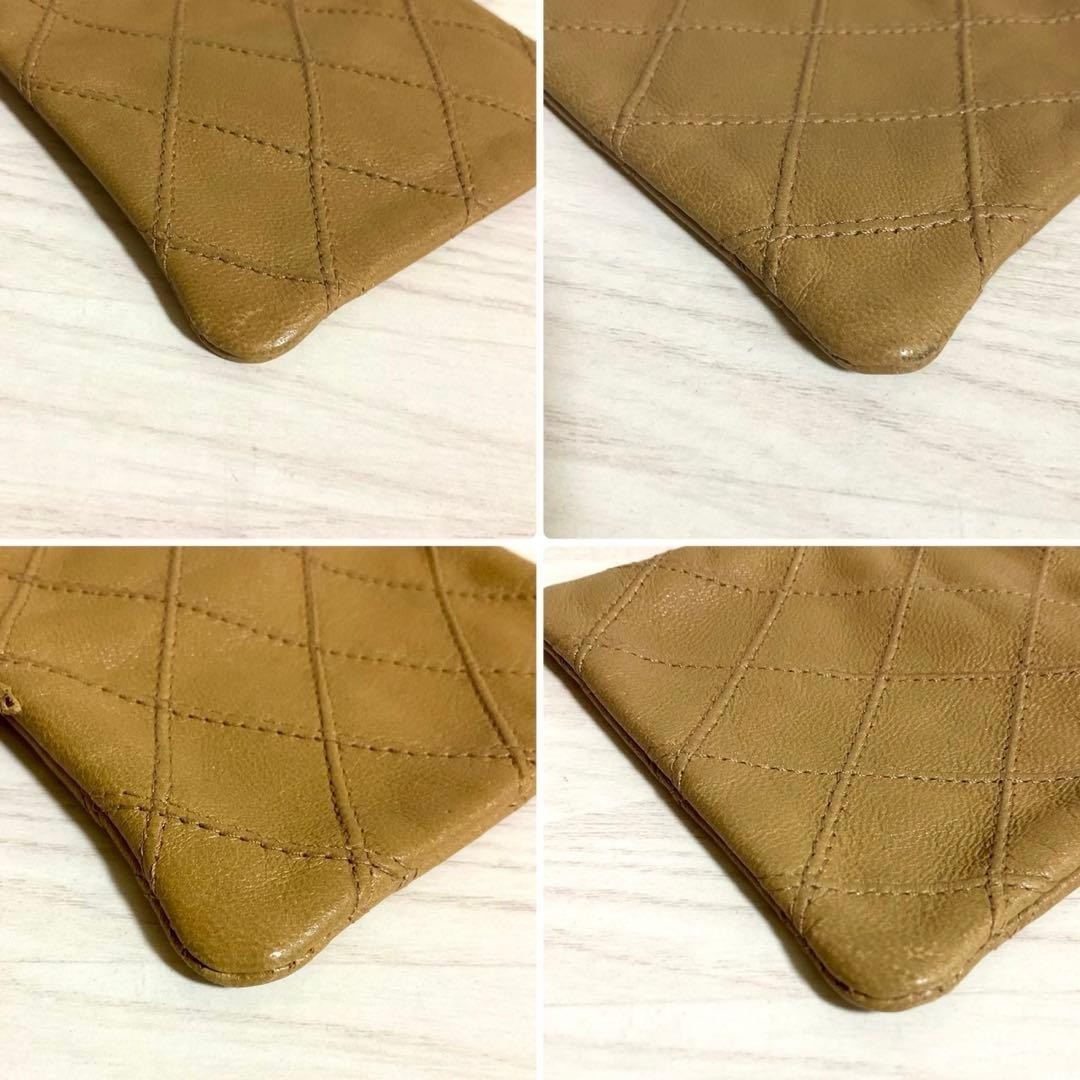 Auth CHANEL Bicolore Coco Mark Drawstring Pouch l… - image 7