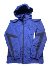 LL Bean Jacket Kids Medium 10-12 Blue 3-in-1 Hooded Ski Snow Winter Coat