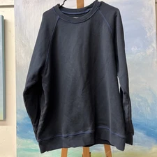 Flint And Tinder men’s XXL navy blue pullover sweatshirt heavy cotton