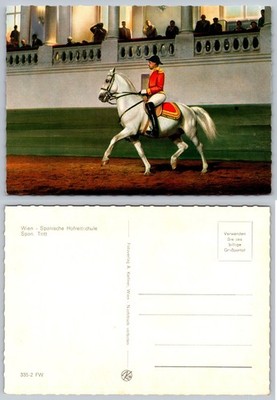 Continental Wien Spanische Hofreitschule Postcard
