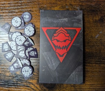 Warhammer 40K Kill Team Datacards and tokens: Raveners from Typhon Boxset