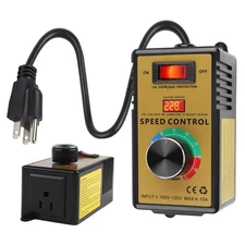 AC Motor Speed Controller 120V Fan Voltage Regulator 4000W Variable Variac