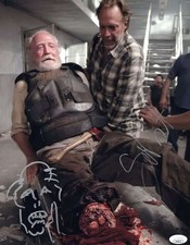 Greg Nicotero signed & sketched 11x14 Photo The Walking Dead
