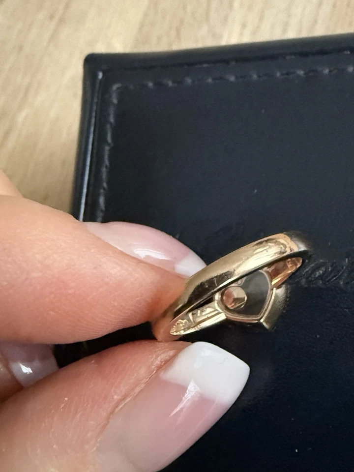 Chopard Happy Hearts Ring 750er Roségold mit Zertifikat Np 2310€ - Bild 4 von 4