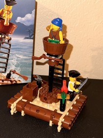 LEGO Pirates Kraken Attackin' 6240 99% With Box+Manual-Missing Blue Jewel