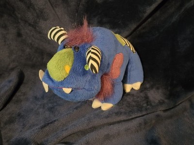Webkinz Midnight Monster Ganz 9'' Plush Stuffed Animal Blue & Green No Code