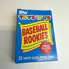 1987 Toys R Us ROOKIES Complete 33 Card BASEB...