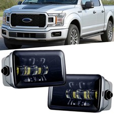 For 2015-2020 Ford F150 Led Fog Lights Rectangular Bumper Driving Lamp Set For 2015-2020 Ford F150 Led Fog Lights Rectangular Bumper Driving Lamp Set