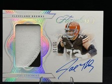 2025 Panini Flawless Joe Thomas Patch Auto /20 #PA- JTS