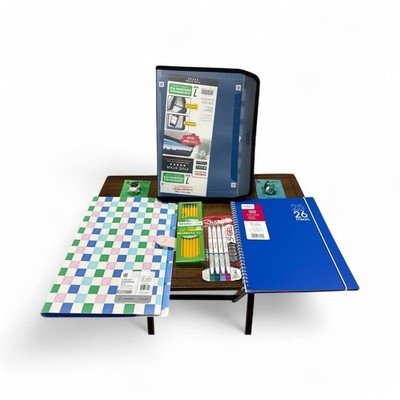 School Supplies-Five Star Customizable Expanding File, Monthly Planner, 6 Pocket