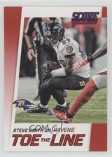 2016 Score Toe the Line Red Steve Smith Sr #12 11pj