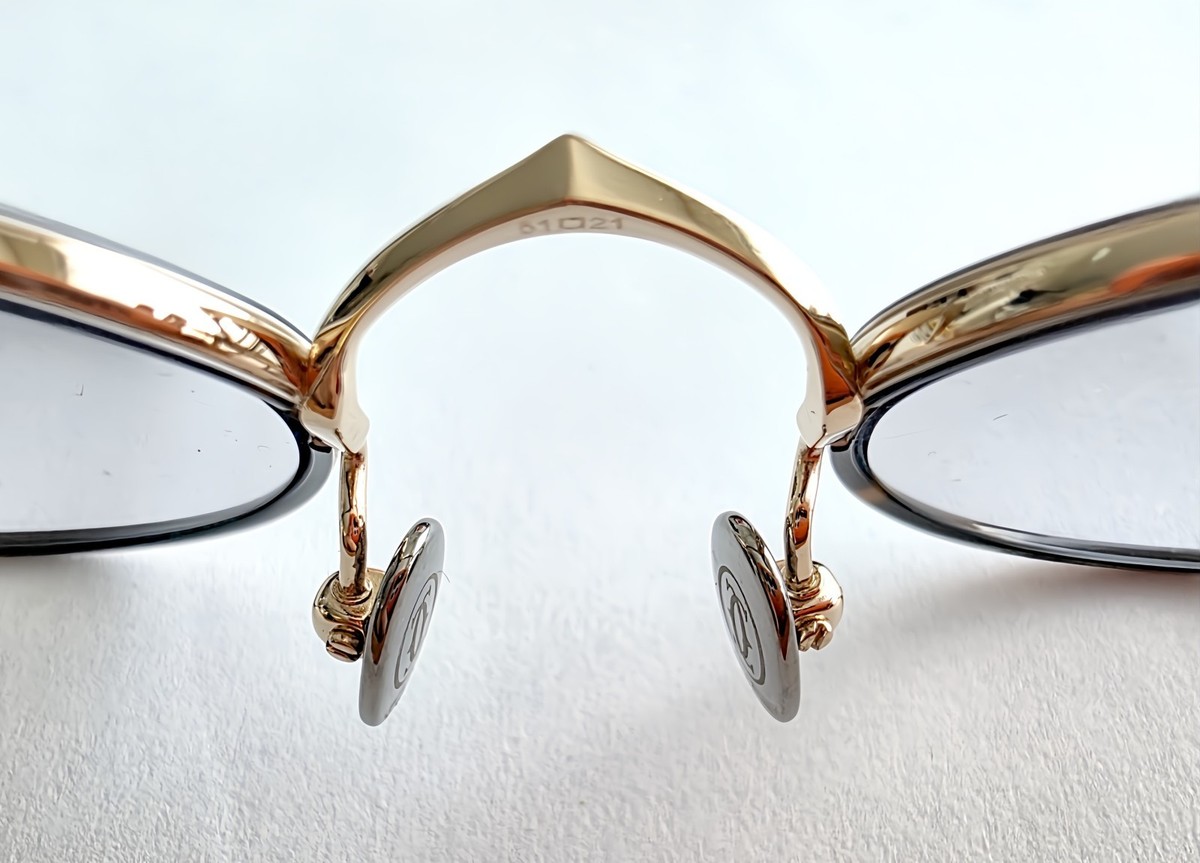 NEW! Cartier Glasses Nose Pads Replacement - Gold/Silver + Free