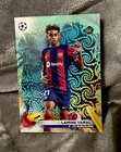 2023-24 TOPPS CARNAVAL GREEN REFRACTOR UEFA #78 LAMINE YAMAL RC FC BARCELONA /75