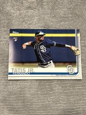 2019 Topps Fernando Tatis Jr. Rookie Card RC PADRES #410. rookie card picture