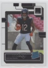 2022 Panini Clearly Donruss Rated Rookie Velus Jones Jr #80 0wc9