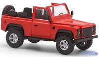 Busch Land Rover Defender 90 Offen Rot 54390