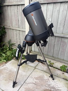 Celestetron Nexstar 6 SLT with Lithum power tank Sky watcher power bank and