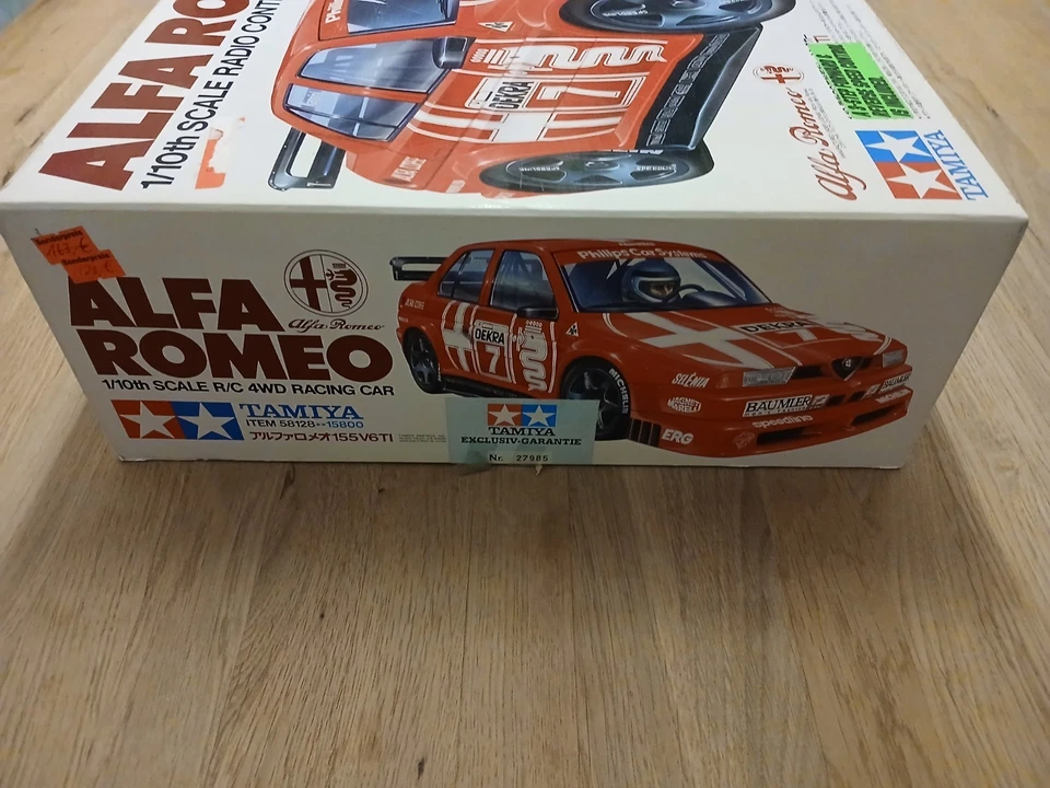 Tamiya 1:10 ALFA ROMEO 155 V6 TI - 58128 - New In Box! Vintage Tamiya Touringcar - Bild 4 von 4