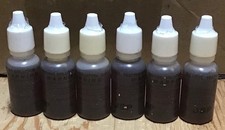 6 Bottles Silver Test Acid Testing Sterling Jewelry Solution Liquid Metal Test