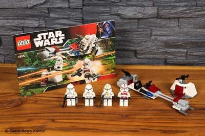   LEGO Star Wars (7655) Clone Troopers Battle Pack   komplett mit Anleitung