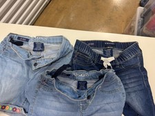 3 Pack - Vigoss Jean Shorts Girls 2 in M 9-10 And One 7/8