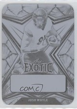 2022 Leaf Exotic Printing Plate Black Turtle 1/1 Josh Whyle #BA-JW3 2q0