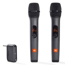 JBL Dual Channel Wireless Microphone System Black