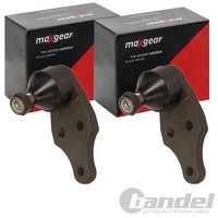 2X Maxgear Traggelenke Unten Vorne Beidseitig Passend FÜR Land Rover Freelander