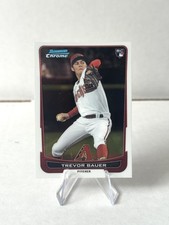 2012 Bowman Chrome Baseball Trevor Bauer Diamondbacks Rookie Card!. rookie card picture