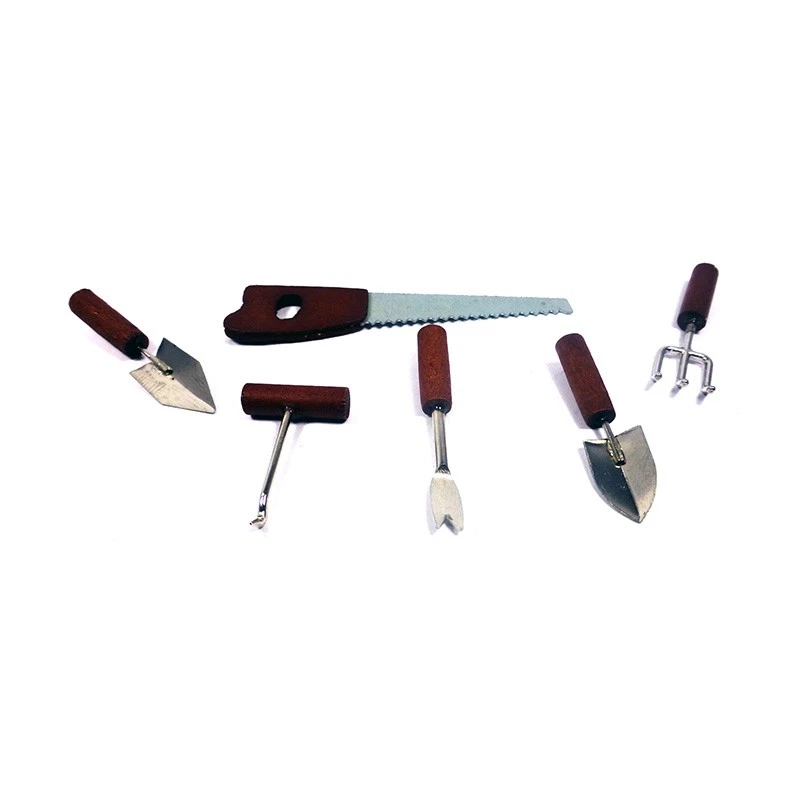 DOLLS HOUSE EMPORIUM Dolls House D241 Miniatur Gartenwerkzeug Set (6-teilig) 1:12 für Puppenhaus