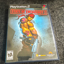 SouthPeak State of Emergency 2 PS2 Beat 'Em Up Action M NTSC-U/C 2006 Manual