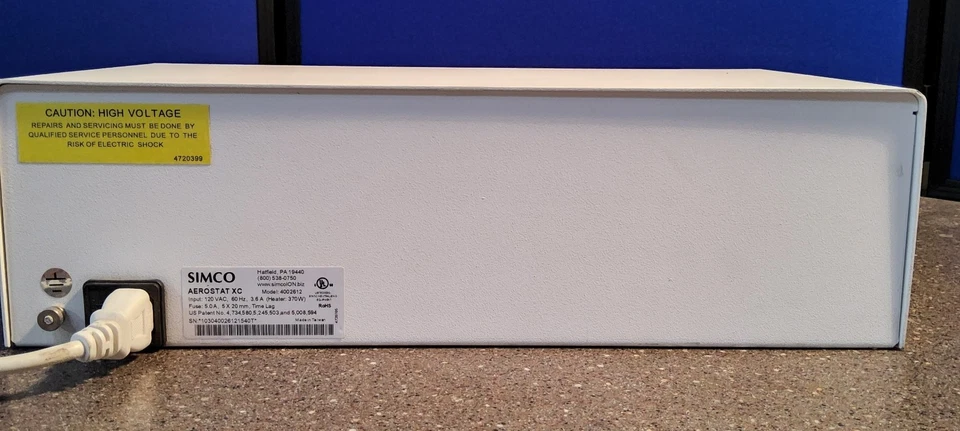 Ventilador ajustable soplador de aire ionizante Simco Aerostat XC 4002612 + montaje Foto 4 de 4