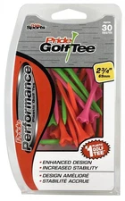 Pride Golf Tee Performance Plastic Golf Tees - 30 Count, 3-1/4 Inch - Citrus ...