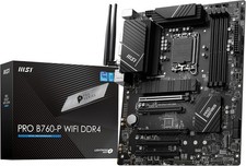 MSI PRO B760-P WIFI DDR4 Mainboard Intel Sock...