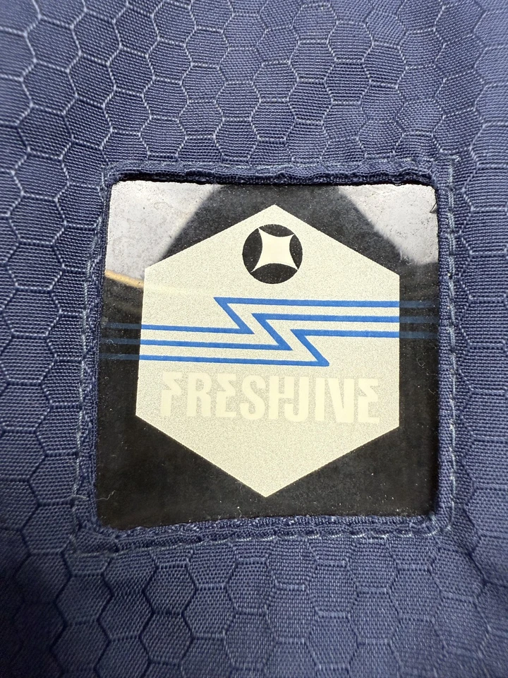 VTG Freshjive Jacket Mens Medium Hex Ripstop Full Zip Hood Streetwear Korea Made - Image 4 of 4