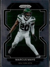 2021 Panini Prizm Marcus Maye #91 New York Jets NFL Trading Card