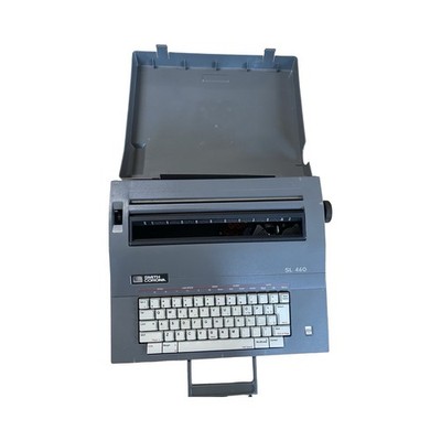 Smith Corona SL460 elektronische Schreibmaschine grau QWERTZ Tastatur Ersatzteile Reparatur