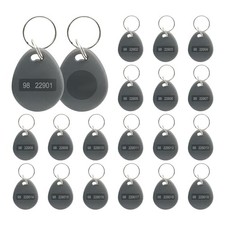 RFID Key Fobs Writable, HID 125KHZ 26 Bit Keyfobs Proximity Fob RFID Key Fob ...