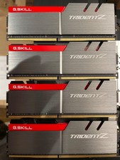 G.SKILL TridentZ Series F4-3400C16Q-32GTZ 32 GB (8 GB x 4) DDR4 3400 MHz CL16