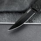 EDC Folding Knife - Ball Bearing Flip Open 3.54" Tanto Blade Aluminum Handle — photo 6