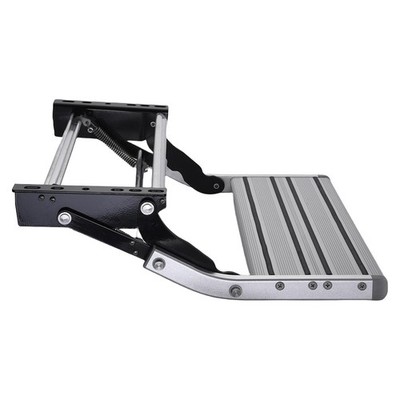 1-Step Manual RV Step Single Ladder Step Folding RV Entry Stair for RV Camper