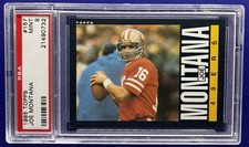 1985 Topps Joe Montana #157 PSA 9 49ers Chiefs HOF