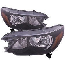 Headlight Capa Left And Right Pair For 2012-2014 Honda Cr-v Ho2502148 Ho2503148