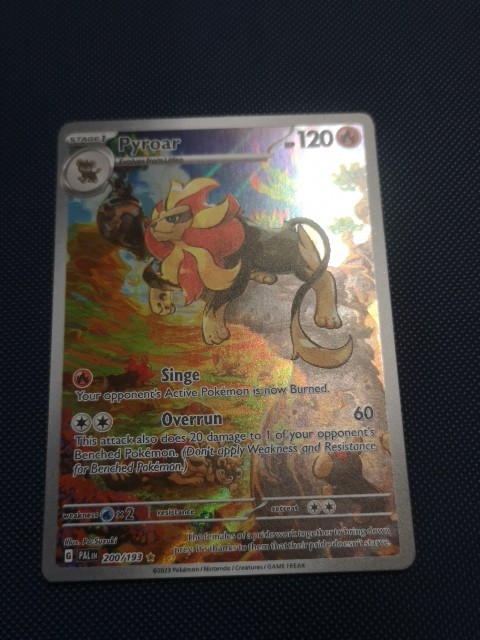 Pyroar 200/193 -Illustration Rare Pokemon Card- Paldea Evolved 