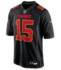 Mahomes Kansas City Chiefs Color Black  17 Men's Football Jersey NWT